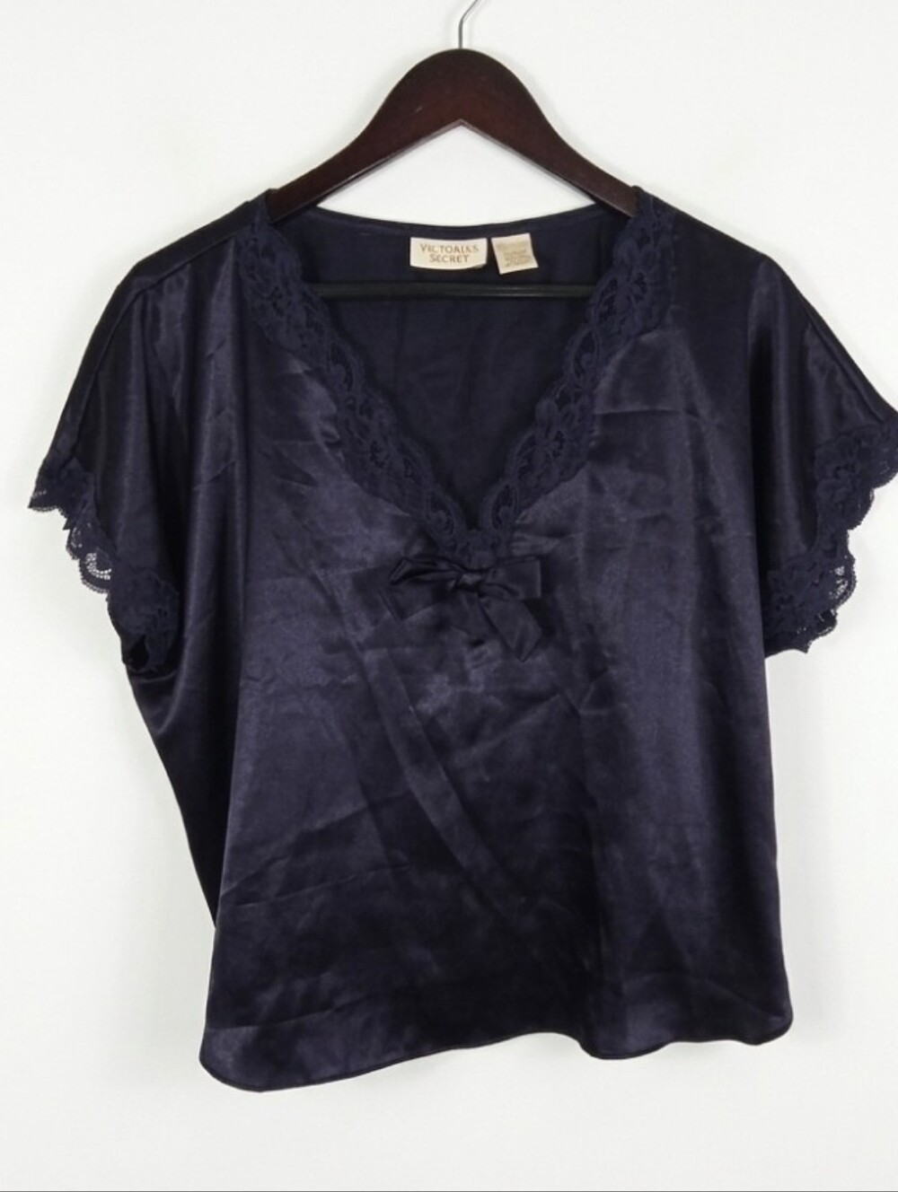Victoria's Secret Navy lace blouse